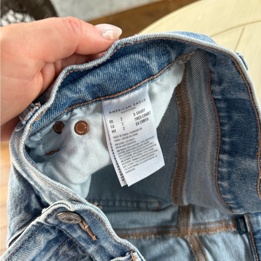American Eagle Outfitters Stovepipe Jeans size 2 extra short - Picture 4 of 4